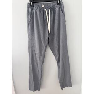 Fair Harbor One Pants Mens S Gray Performance Stretch Active Coastal Drawstring